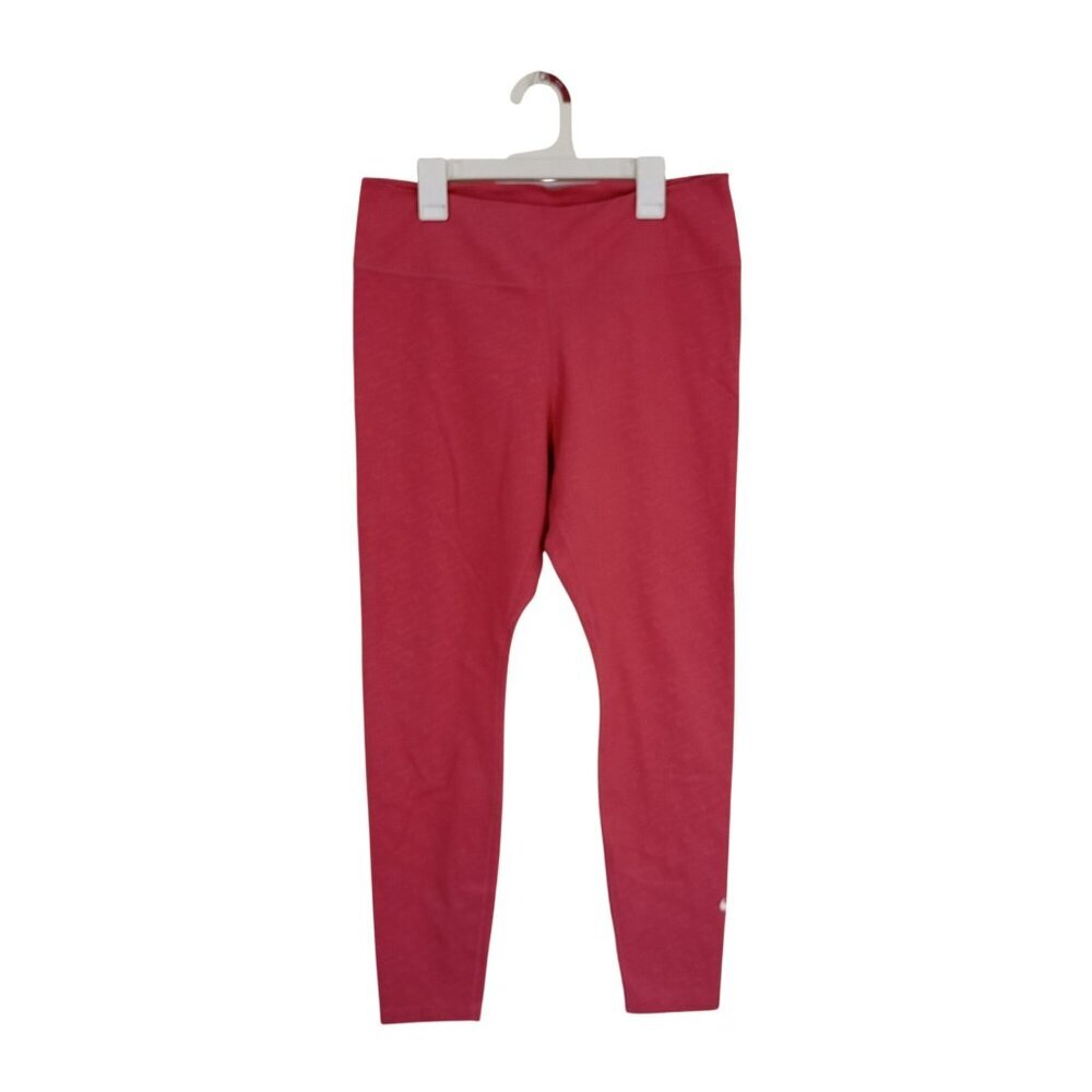Nike Dri-Fit Red Patterned High-Waist Leggings Size L Womens